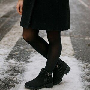 JSport 7 Boots Woman Weather Ready Winter Outdoor Jenna Shoes Faux Fur Vegan